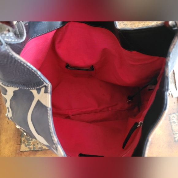 Dooney & Bourke Black and Tan Women's Bag - Picture 8 of 12